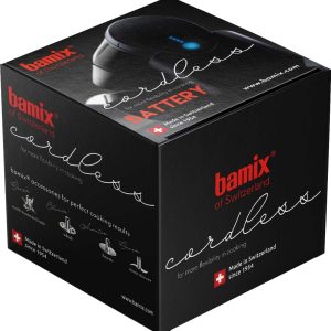 Bamix ledningsfri stavblenderbatteri 3100.001 (sort)