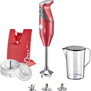 Bamix SwissLine 200W stavblender 26569 (rød)