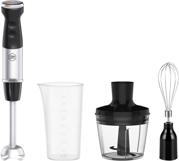 OBH Nordica Quickchef + stavblender HN6738S0 (Sort)