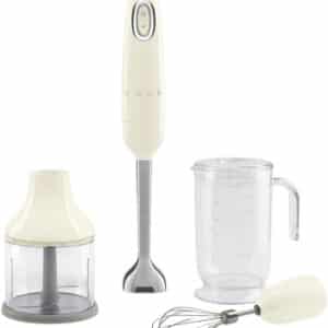 Smeg Hbf03bleu Stavblender Creme