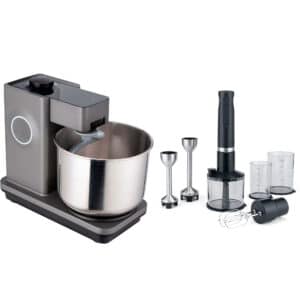 Wilfa KM1GY-70 Probaker køkkenmaskine + IM4B-1000FP Prostick stavblender