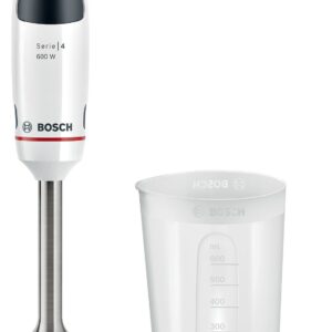 Bosch Serie 4 Stavblender ErgoMaster 600 W Hvid, Black Grey MSM4W210
