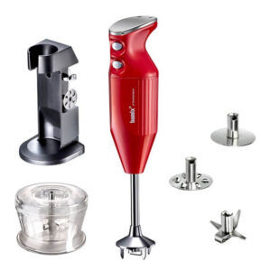 Bamix Stavblender Deluxe 200 watt C Rødmetallic