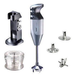 Bamix Stavblender Deluxe 200 watt C Sølvgrå
