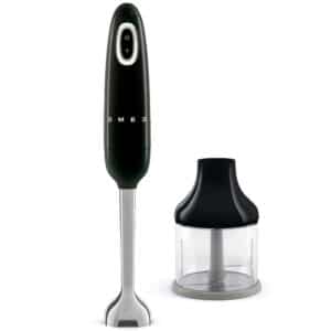 Smeg HBF00BLEU stavblender med hakker, sort