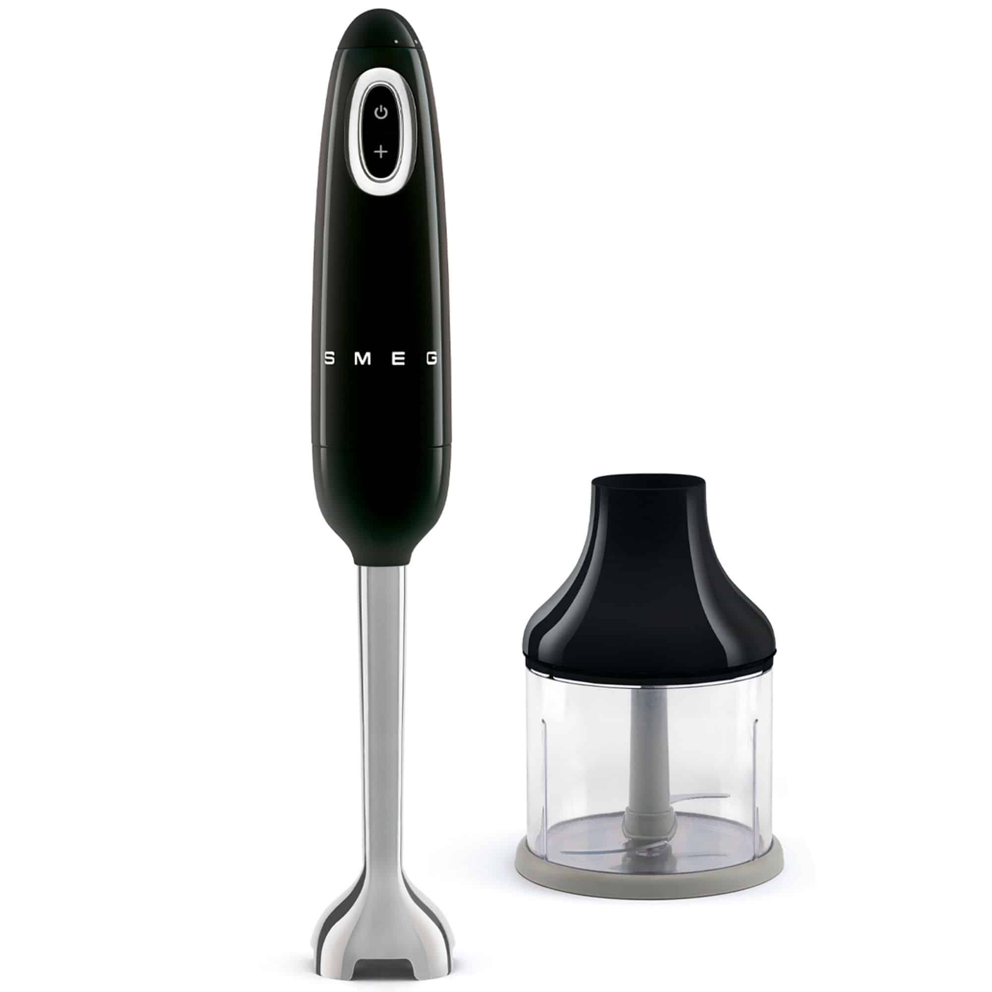 Smeg HBF00BLEU stavblender med hakker, sort