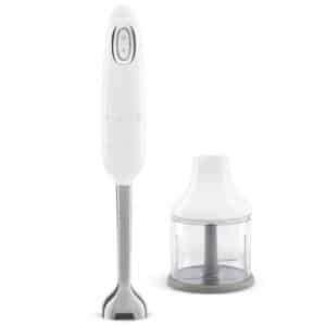Smeg HBF00WHEU stavblender med hakker, hvid